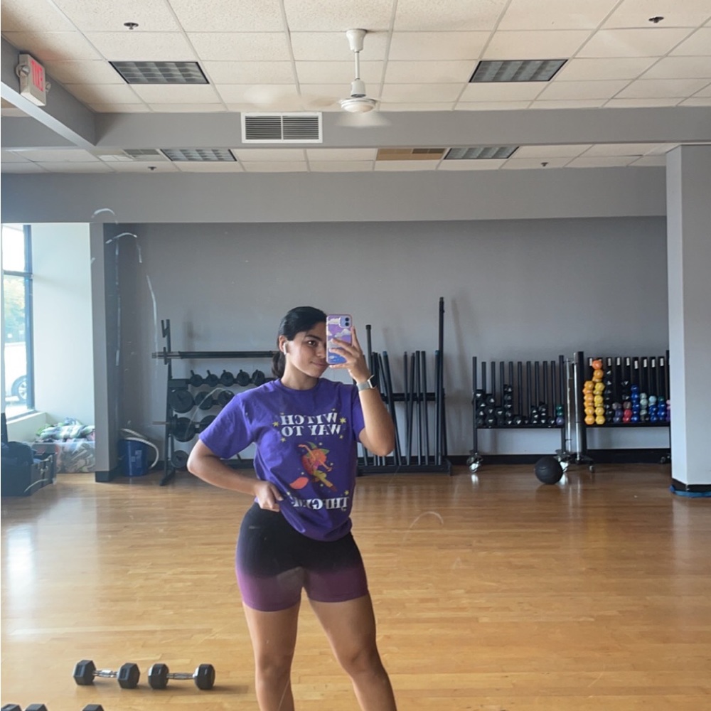 Musclehoodies DON'T BE "WITCHY" OMBRE- SCRUNCH SHORTS